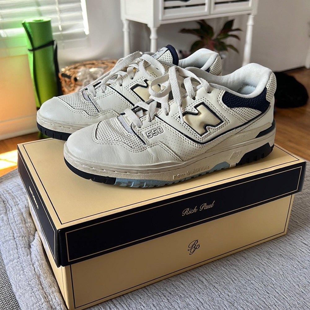 New Balance 550s Rich Paul Size 8 women 6.5 men comes with box lightly worn
